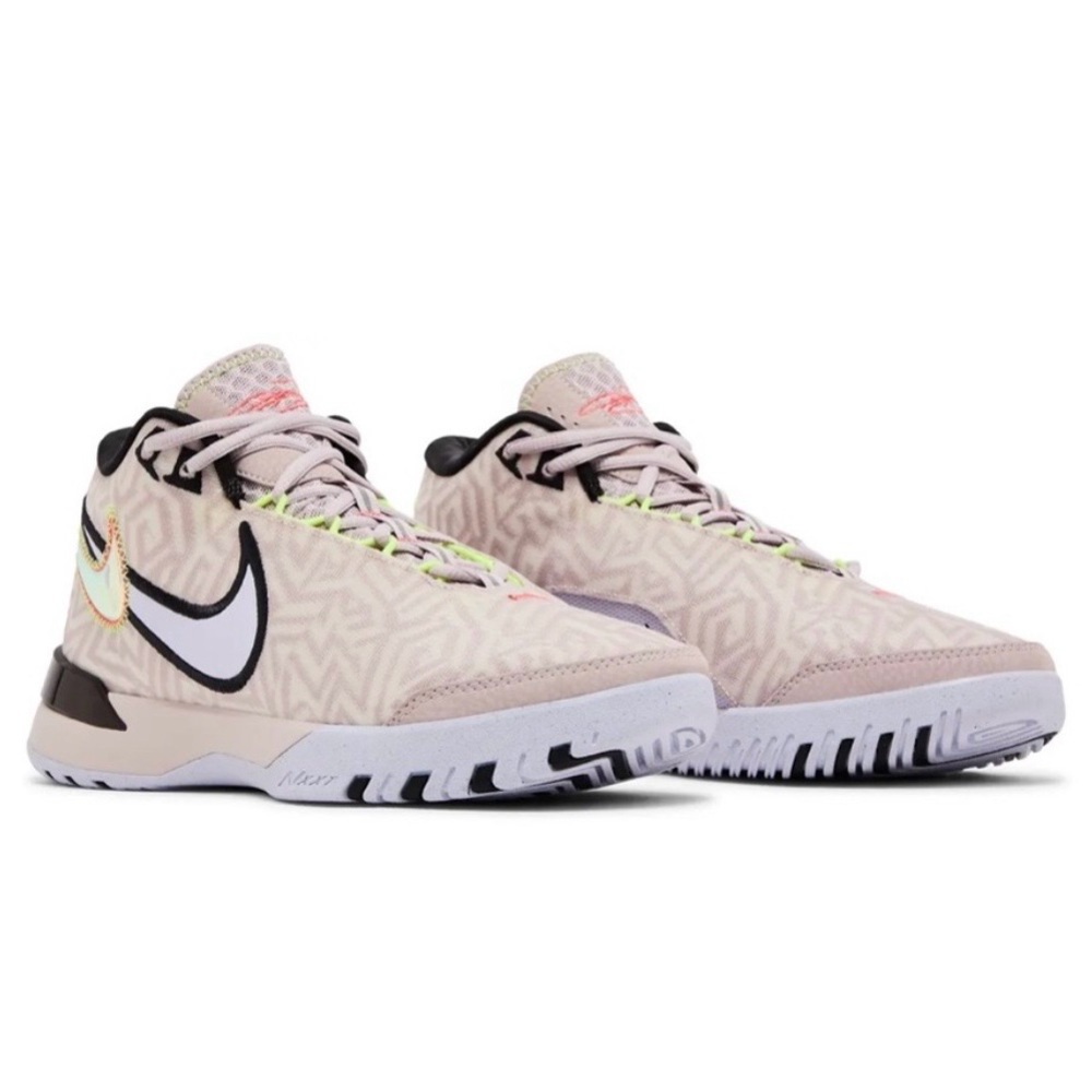 NWT Nike Zoom LeBron NXXT Genisus 'Platinum Violet' Men’s Size 8.5 Sneakers - Picture 2 of 9